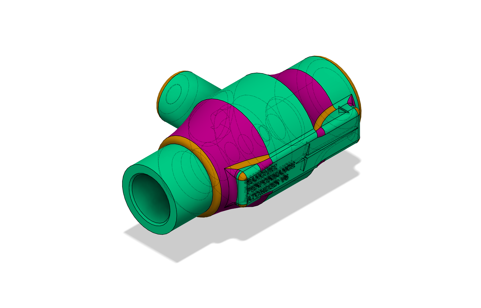 Universal WMI Nozzle - Near-Sonic 'Atomizer' Water/Methanol Injection Nozzle