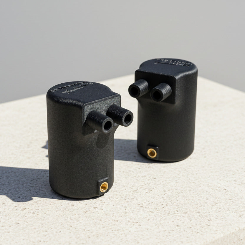 Universal Pro Catch Can – High Pressure Catch Can for Boosted/High Compression Engines - "crank'catch"